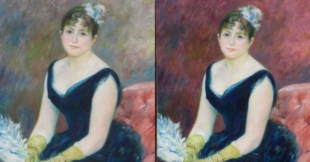 De echte kleuren van Renoir